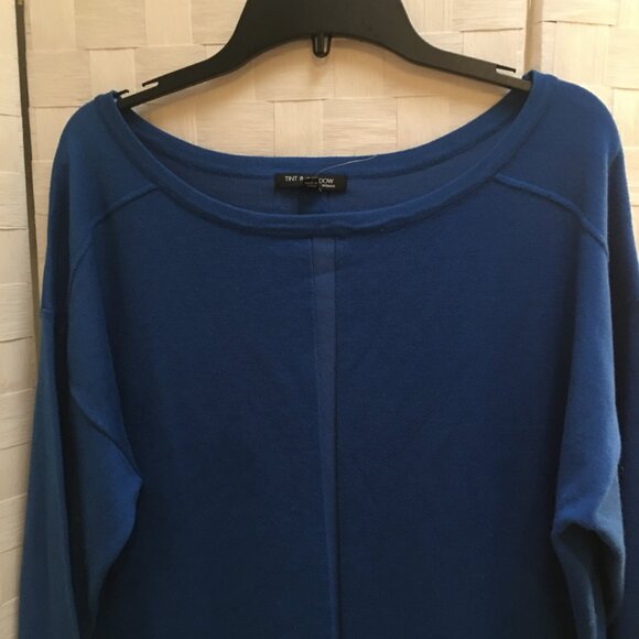 NWT Tint & Shadow blue tunic sweater 1X - Picture 3 of 8